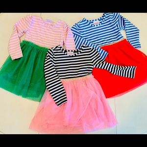 Hanna Andersson 3 dresses size 4 / 100 CM